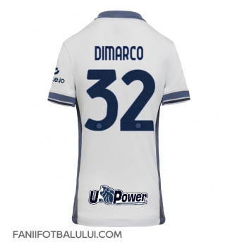 Inter Milan Federico Dimarco #32 Tricou Fotbal Replică 2024-25 Femei Deplasare
